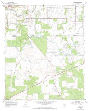 Mankins USGS topographic map 33098g7
