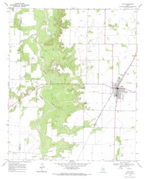 Rule USGS topographic map 33099b8