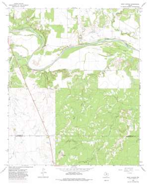 Rock Canyon USGS topographic map 33099d2