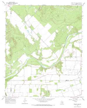 Knox City NW USGS topographic map 33099d8