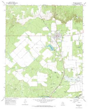 Benjamin USGS topographic map 33099e7