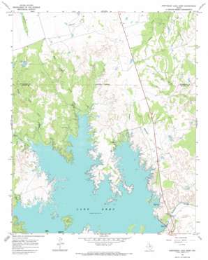 Northeast Lake Kemp USGS topographic map 33099g2
