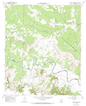 Colwell Creek topo map