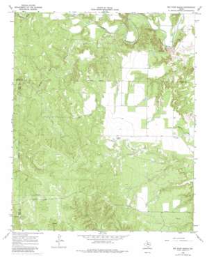 Big Four Ranch USGS topographic map 33099g8