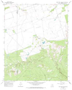 Santa Rosa Lake NW USGS topographic map 33099h4