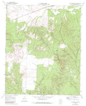Pitchfork Flats USGS topographic map 33100e4