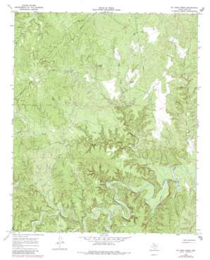Ox Yoke Creek USGS topographic map 33100f1