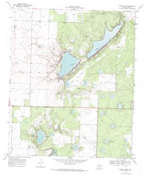 Double Lakes USGS topographic map 33101b8