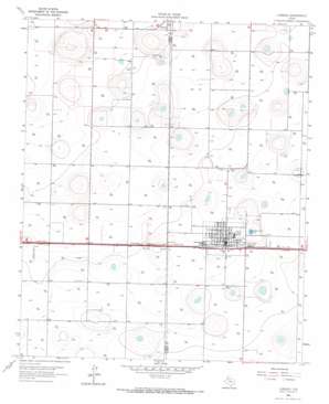 Lorenzo USGS topographic map 33101f5