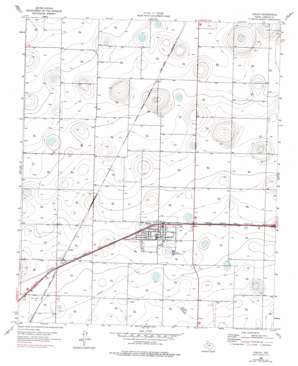 Idalou USGS topographic map 33101f6