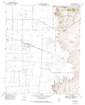 Doughtery USGS topographic map 33101h1