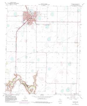 Floydada USGS topographic map 33101h3