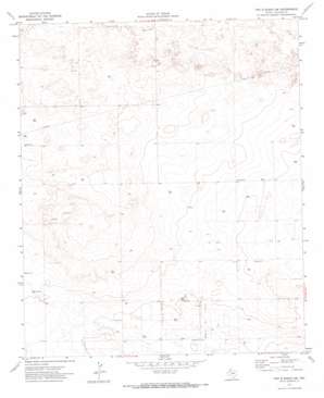 Two B Ranch Sw topo map