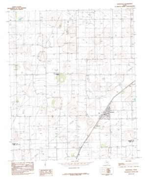 Ropesville USGS topographic map 33102d2