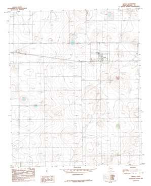 Smyer USGS topographic map 33102e2