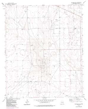 Soldier Hill topo map