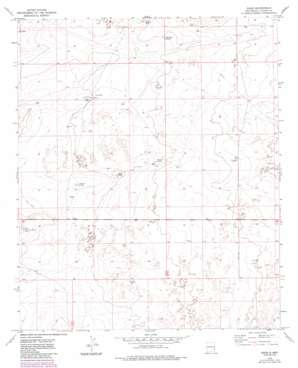 Oasis USGS topographic map 33103d8