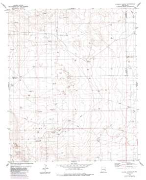 Flying M Ranch topo map