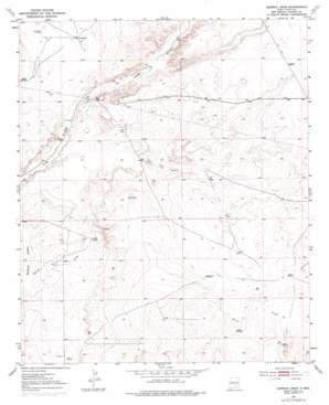 Derrick Draw USGS topographic map 33104a2