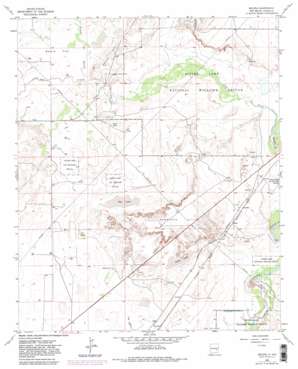 Melena USGS topographic map 33104e4