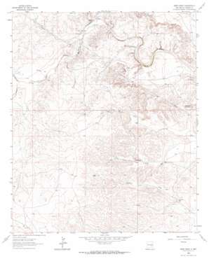 Barn Draw USGS topographic map 33104e6