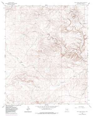 Rock House Canyon USGS topographic map 33104f6