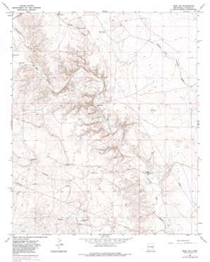 Mesa Sw topo map