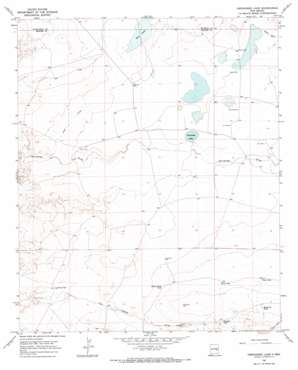 Hernandez Lake USGS topographic map 33104h2