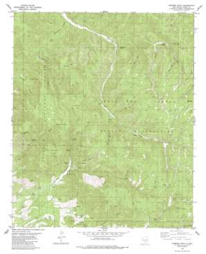 Domingo Peak USGS topographic map 33105a7