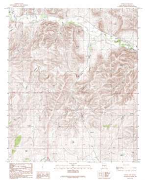 Tinnie USGS topographic map 33105c2