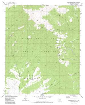 Sierra Blanca Peak USGS topographic map 33105c7