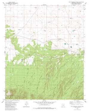 Kyle Harrison Canyon USGS topographic map 33105f3