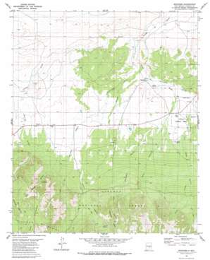 Encinoso USGS topographic map 33105f4