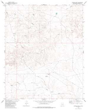 Cistern Draw USGS topographic map 33105g1