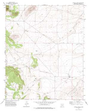 Jicarilla Peak USGS topographic map 33105g5