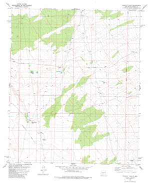 Polecat Tank USGS topographic map 33106a8