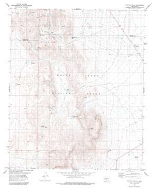 Capitol Peak USGS topographic map 33106d4