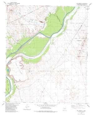 San Marcial USGS topographic map 33106f8