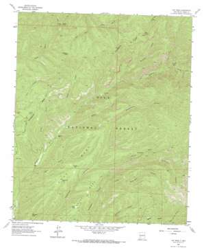 Hay Mesa USGS topographic map 33107a8