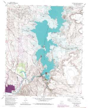 Elephant Butte USGS topographic map 33107b2