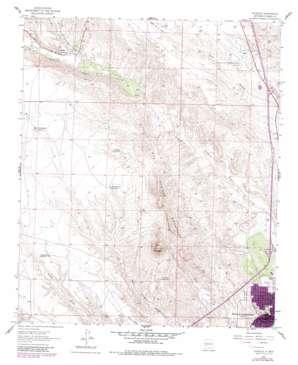 Cuchillo USGS topographic map 33107b3