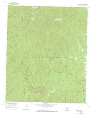 Grassy Lookout topo map