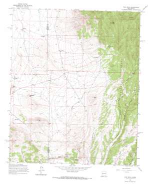 Oak Peak USGS topographic map 33107g6