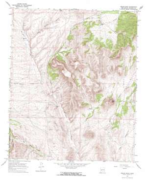 Squaw Peak topo map