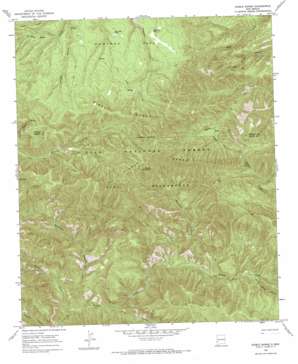 Diablo Range USGS topographic map 33108b4
