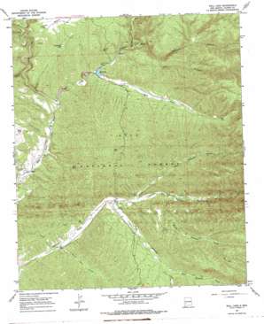 Wall Lake USGS topographic map 33108c1