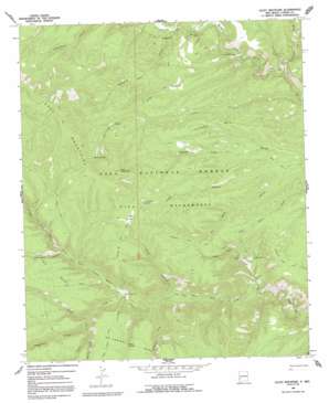 Lilley Mountain USGS topographic map 33108c4