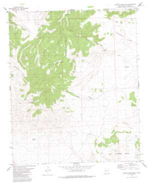 Pelona Mountain USGS topographic map 33108f1