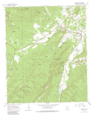 Reserve USGS topographic map 33108f7
