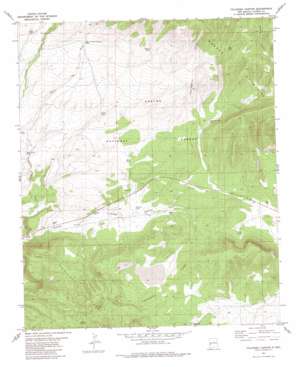 Tullarosa Canyon USGS topographic map 33108h4